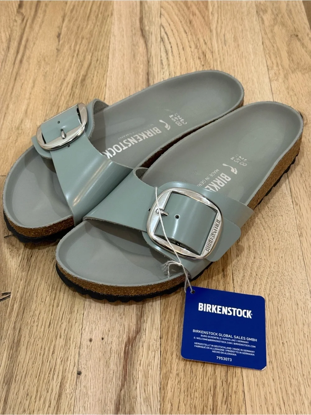 Birkenstock Madrid Big uBuckle High Shine Sandals